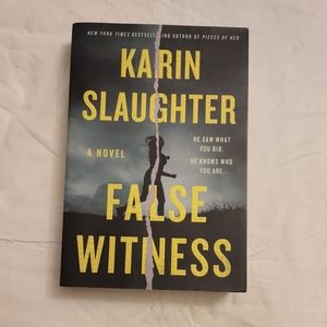 ✨4 For 20✨Karin Slaughter False Witness